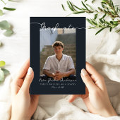 Graduation Announcement and Invitation with Photo Kaart