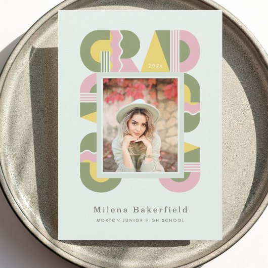 Graduation announcement class of 2026 modern aankondiging