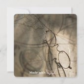 Graduation Announcement Custom Map Invitation (Dos)