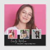 Graduation Announcement Magnet | Photo Keepsake  (Devant)