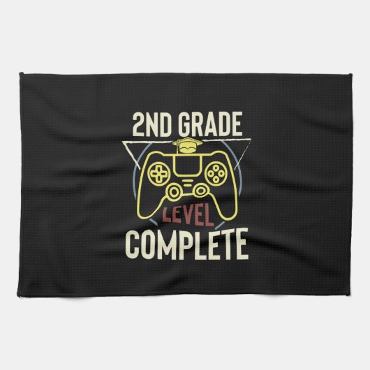 Graduation Art | Second Grade Level Complete Theedoek (Horizontaal)