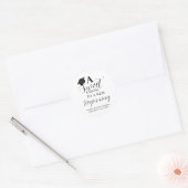 Graduation autocollant fin douce à un nouveau débu (Enveloppe)