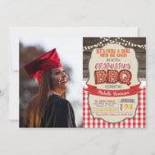 Graduation BBQ Party Invitation - Grill & Chill PG (Devant)