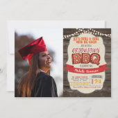 Graduation BBQ Party Invitation - Grill & Chill RP (Devant)
