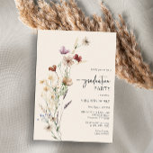 Graduation Boho Party Invitation