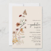 Graduation Boho Party Invitation (Devant)