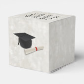 Graduation Cap Diploma  Bedankdoosjes (Achterkant)
