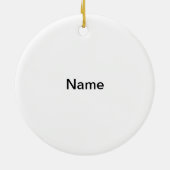 Graduation Cap Diploma ornamenten (Achterkant)