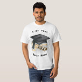 Graduation Cap Diploma T-shirt (Voorkant volledig)