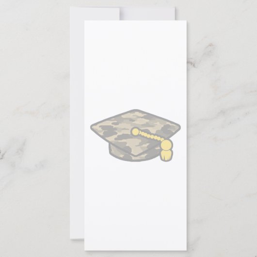 Graduation Cap Khaki Camo (Achterkant)