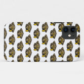 Graduation Cap Khaki Camo Case-Mate iPhone Case (Achterkant (horizontaal))