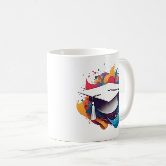Graduation Cap Mug (Devant droit)