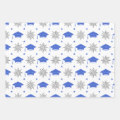Graduation Cap Pattern Inpakpapier Vel (Voorkant)