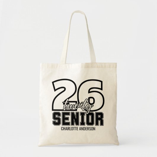 Graduation Cap Tassel Tote Bag (Voorkant)