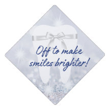 Graduation Cap Topper - Heldere glimlach