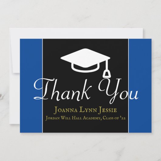 Graduation Casquette blanc Merci Script Maroon (Devant)