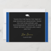 Graduation Casquette blanc Merci Script Maroon (Dos)