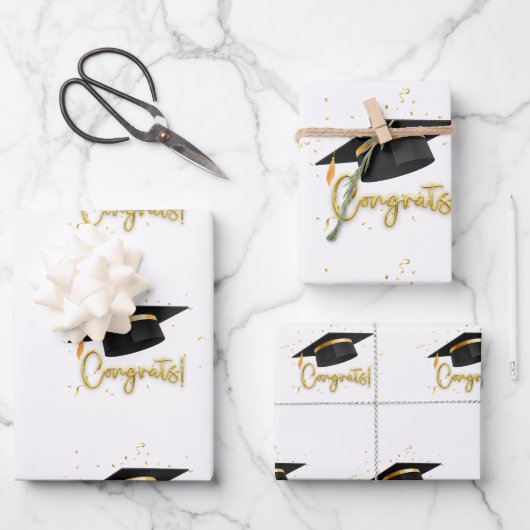 Graduation Celebration Collection Inpakpapier Vel (Voorkant)