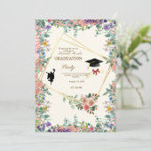 Graduation Celebration Invitation (Debout devant)
