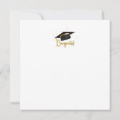 Graduation Celebration Kaart (Achterkant)