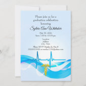 Graduation Celebration Nursing School invitation (Devant)