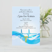 Graduation Celebration Nursing School invitation (Debout devant)