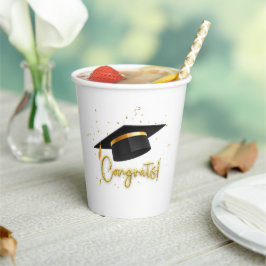Graduation Celebration Papieren Bekers