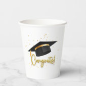 Graduation Celebration Papieren Bekers (Voorkant)