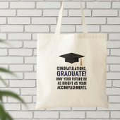 Graduation Cheers Tote Bag – Beige