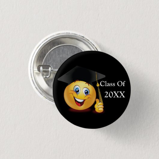 Graduation Class Custom Ronde Button 3,2 Cm (Voorkant /achterkant)