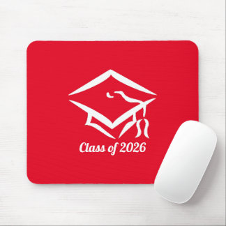 Graduation Class of 20?? REDWHT Customize Year Muismat