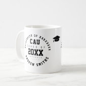Graduation classe académique année grasse mug blan (Devant gauche)
