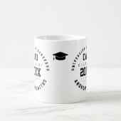 Graduation classe académique année grasse mug blan (Centre)
