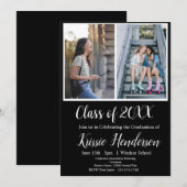Graduation, Classe de 2024, Invitation photo (Devant / Derrière)