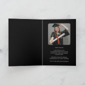 Graduation Congratulations Dream Big Graduate Kaart (Binnen)