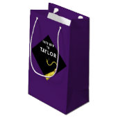 Graduation créative Sac cadeau moyen (Dos Angle)
