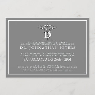 Graduation dentaire minimale Invitation de retrait