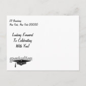 Graduation Enregistrer La Carte Date (Dos)