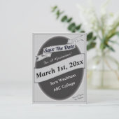 Graduation Enregistrer La Date Carte Postale (Debout devant)