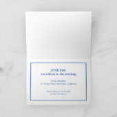 Graduation Faire-part personnalisable invitation (Intérieur)