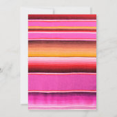 Graduation Fête Mexicaine Invitation (Dos)