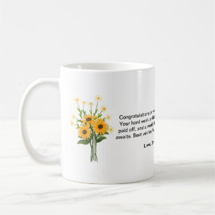 Graduation Fleur de Mug avec photo