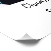 Graduation Flower Modern Photo Arch Affiche de bie (Coin)