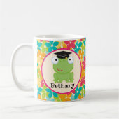 Graduation Frog Grad Gift Idea Coffee Mug (Gauche)