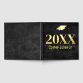Graduation Gold Foil sur cuir noir (Complet)