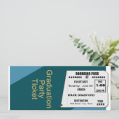 Graduation, Invitation de billets, Insérer l'année (Debout devant)