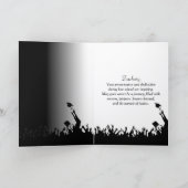 Graduation Judicial Text Word Cloud on White Kaart (Binnen)