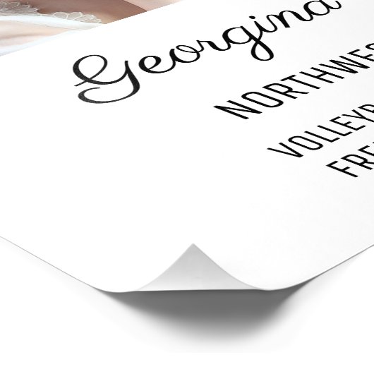 Graduation Keepsaké photo moderne Collage classiqu (Coin)