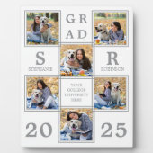 Graduation Keepsaké Unique Photo Collage Plaque (Devant)
