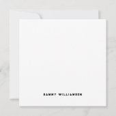 Graduation Merci Cartes (Dos)